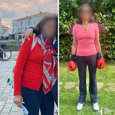 Cliente de Mon Coach Perso lors de séances de coaching post-partum à domicile